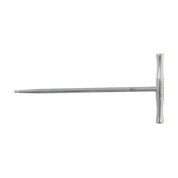 Destornillador-Hexagonal-SW-25-mm-Ortopedico-con-Mango-en-T-01.webp Destornillador Hexagonal SW 2.5 mm Ortopédico con Mango en T