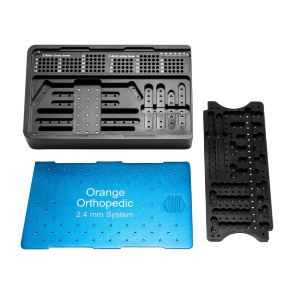 Set de Placas Mini Fragmentos LCP Mano y Pie 1.5 / 2.0 / 2.4 mm