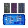 Set de Placas Mini Fragmentos LCP Mano y Pie 1.5 / 2.0 / 2.4 mm