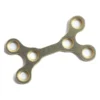 Placa Doble “Y” 2.0 mm para Cirugía Maxilofacial