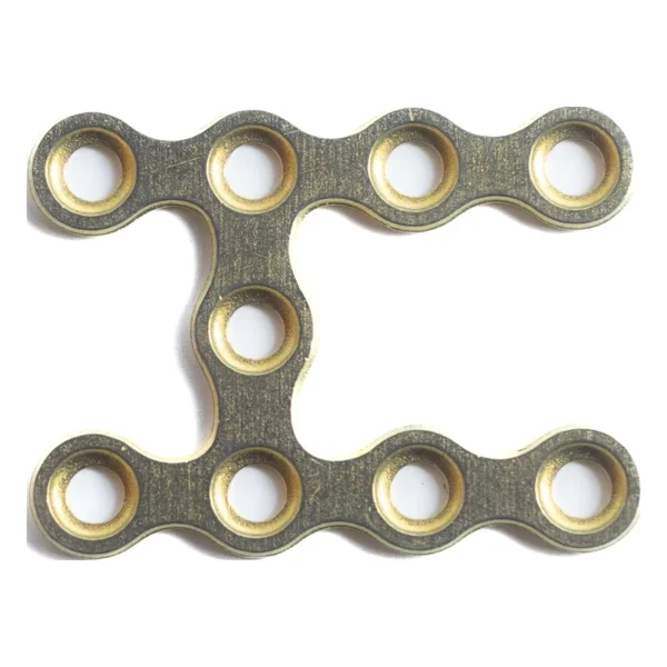 Placa “H” 2.0 mm para Cirugía Maxilofacial