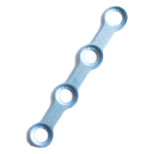 Placa Recta 1.5 mm para Cirugía Maxilofacial